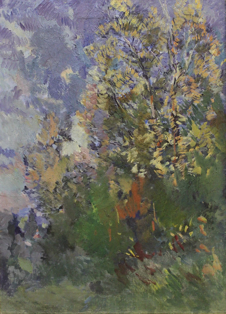 Konstantin Korovin - Cespugli, Yekaterinburg Museum of Fine Arts